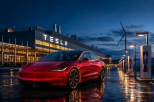 Tesla disrupted the auto industry with electric vehicles