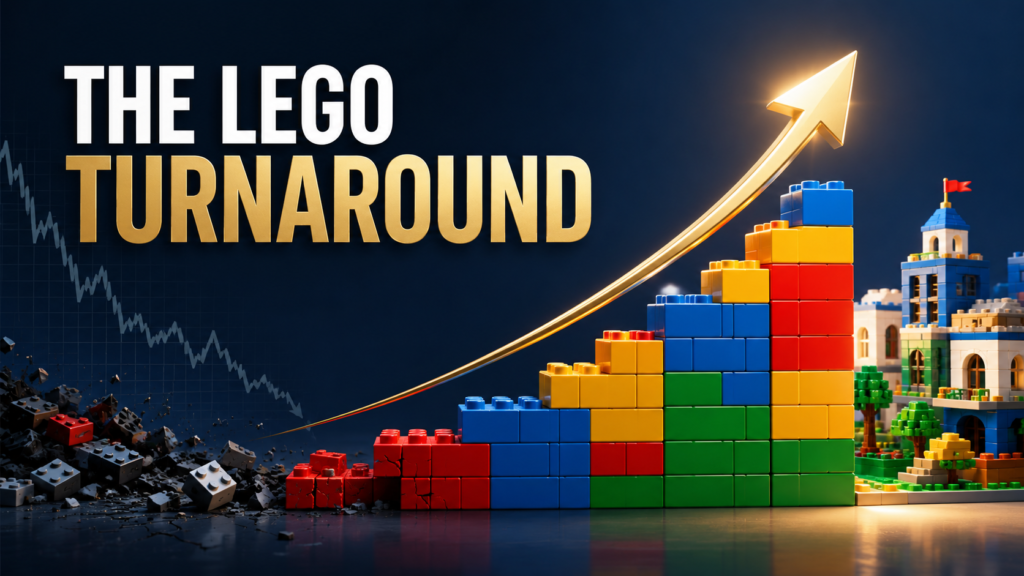 LEGO turnaround strategy from near-bankruptcy to global success